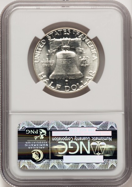 1950 50C CAC 66 NGC