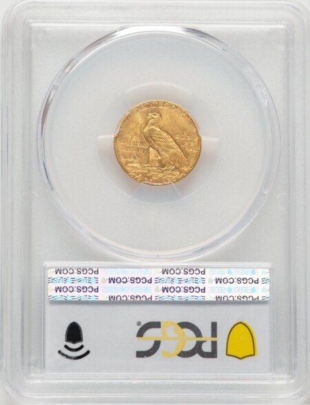 1910 $2 1/2 CAC PCGS Secure 65 PCGS