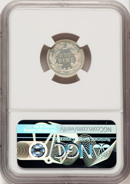 1890 10C, CA 65 NGC