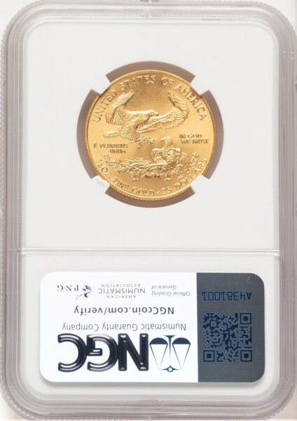 1997 Gold Eagle 1/2 oz Brown Label 69 NGC