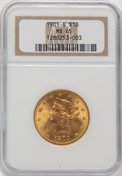 1901-S $10 65 NGC