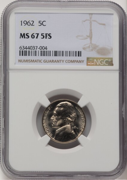 1962 5C, FS 67 NGC