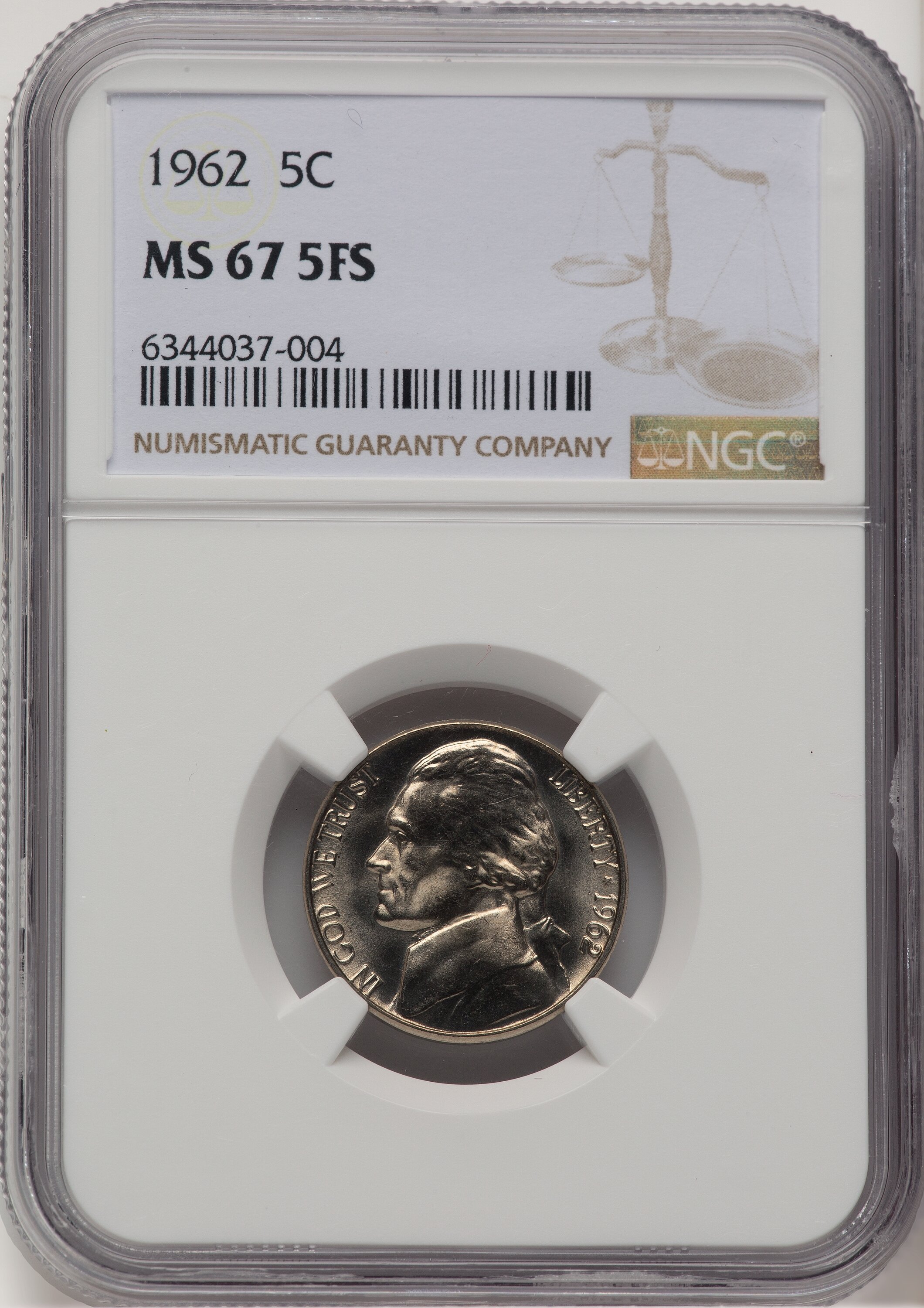 1962 5C, FS 67 NGC