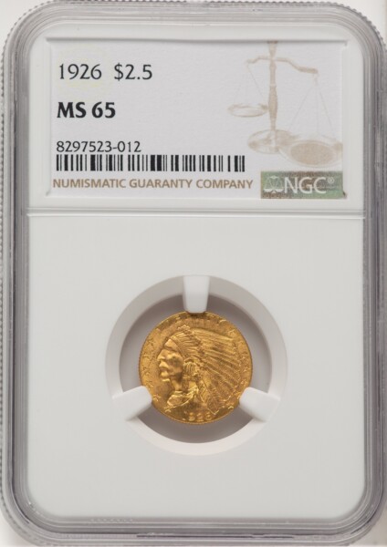 1926 $2 1/2 65 NGC
