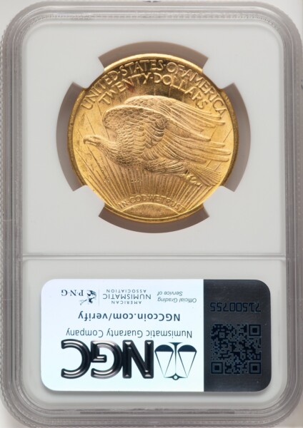 1924 $20 Saint NGC Plus 65 NGC
