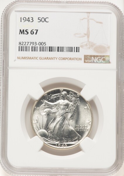 1943 50C 67 NGC