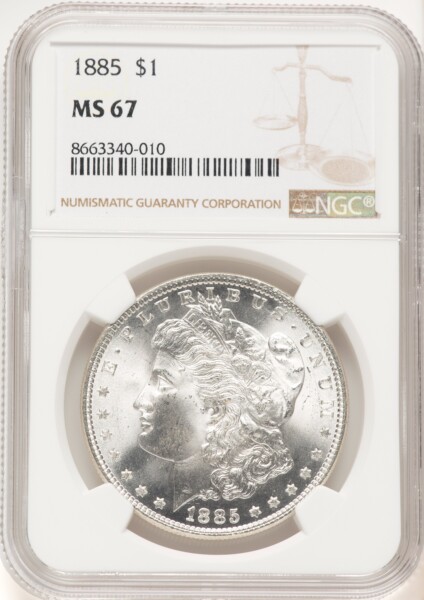 1885 S$1 67 NGC