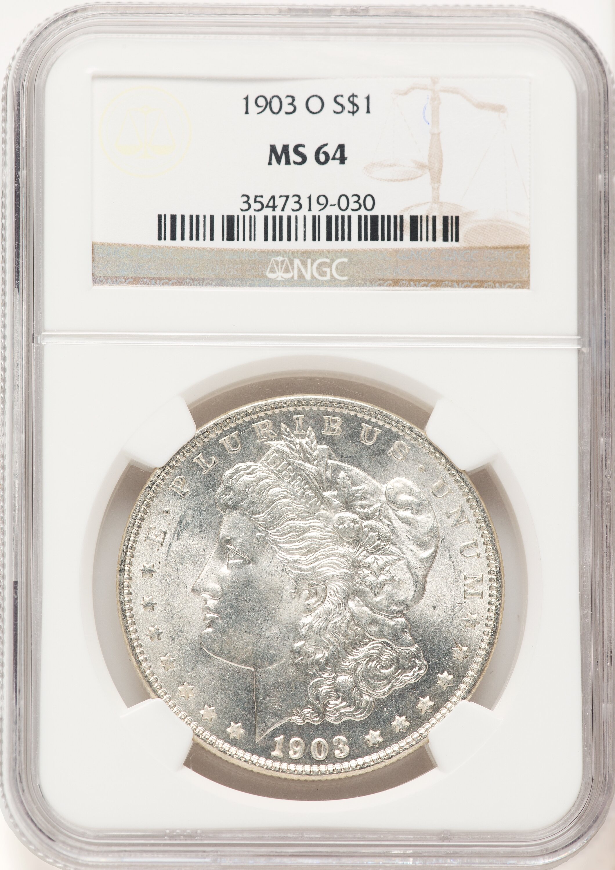 1903-O S$1 64 NGC