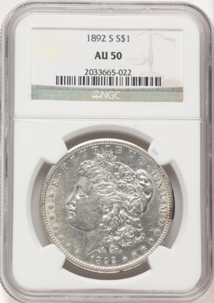 1892-S S$1 50 NGC