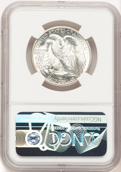 1936-D 50C, MS 67 NGC