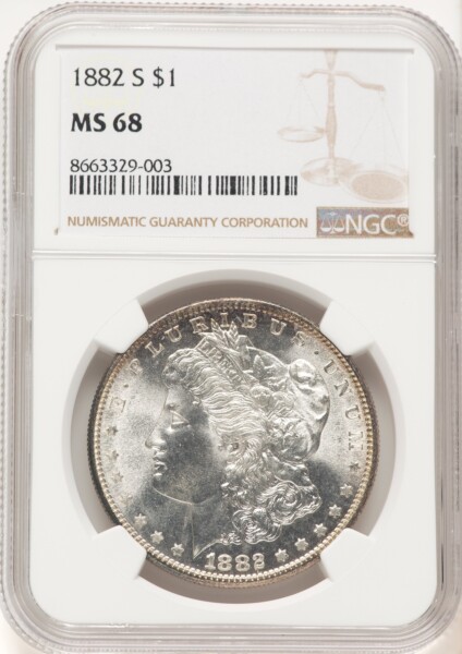 1882-S S$1 68 NGC