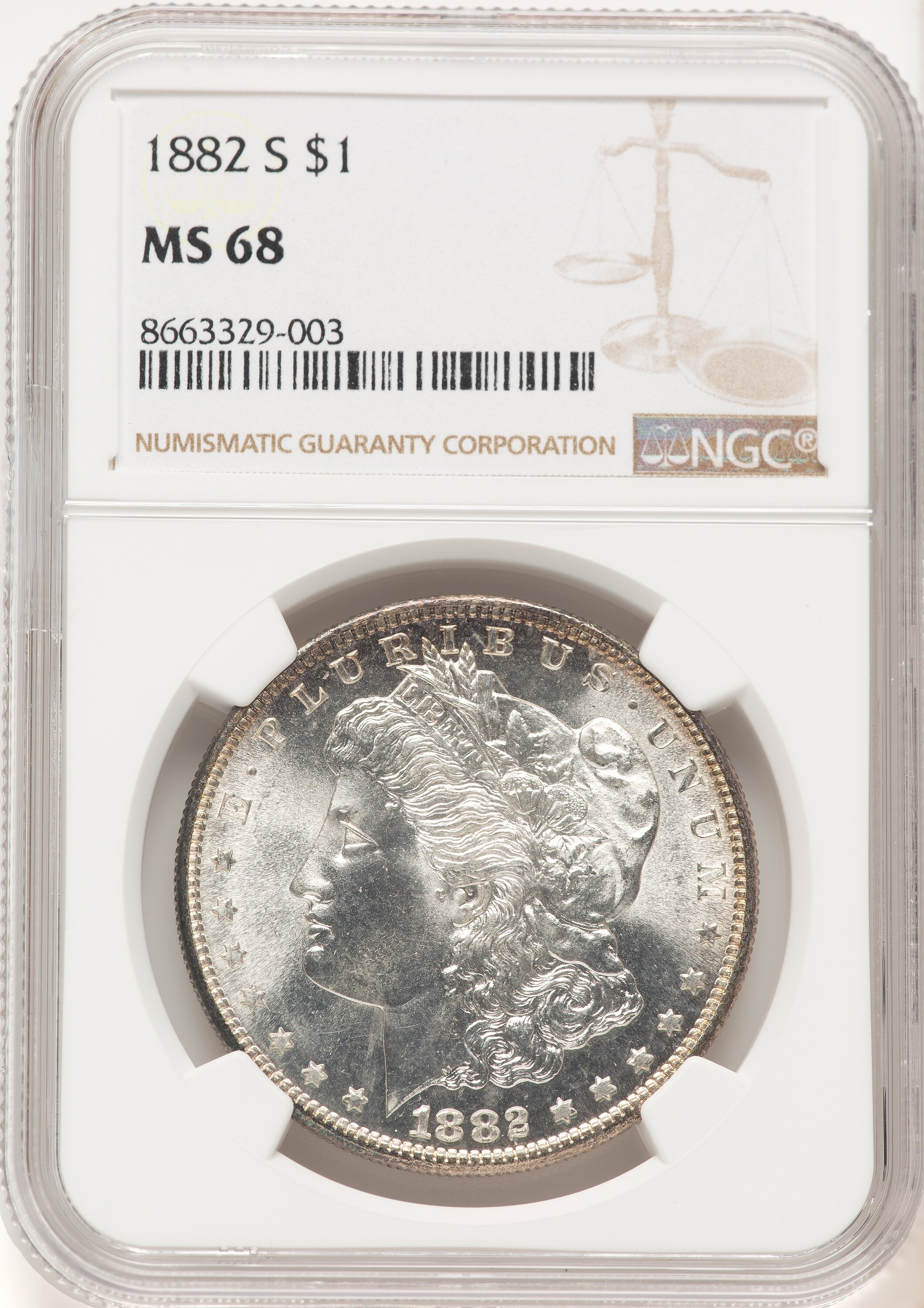 1882-S S$1 68 NGC