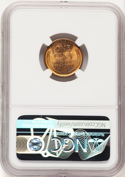 1909-S 1C VDB, RB 65 NGC