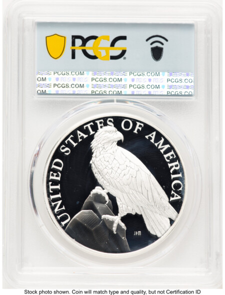 2023-P Silver American Liberty High Relief Medal FDI Flag 70 PCGS