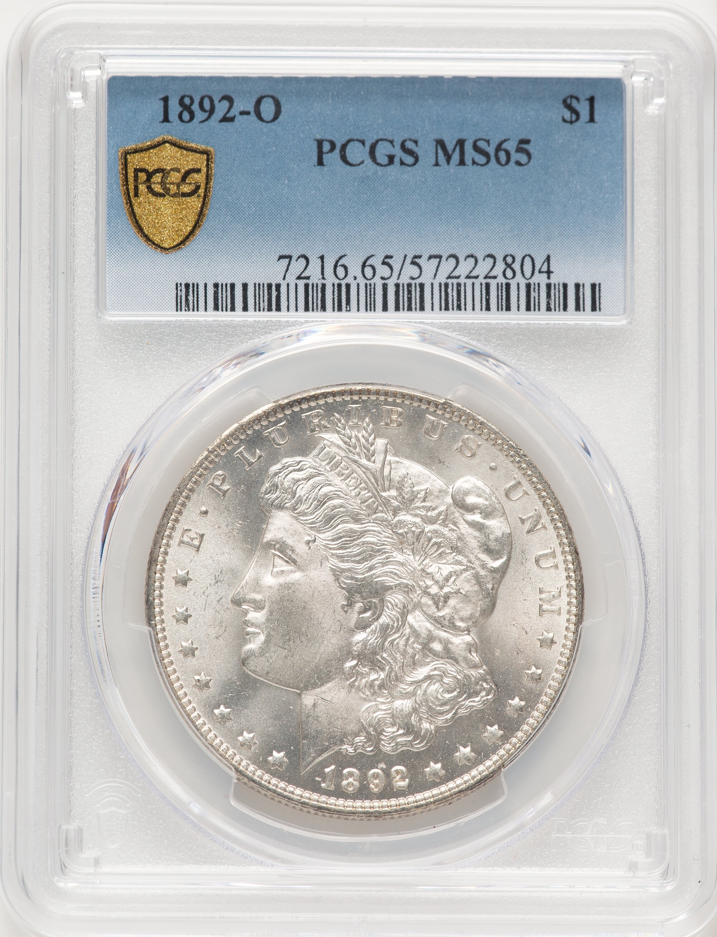 1892-O S$1 PCGS Secure 65 PCGS