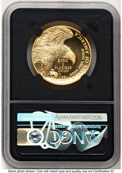 2019-W G$100 American Liberty High Relief, Enhanced 2021 US Mint Auction Kenneth Bressett Red Book Blk Core 70 NGC