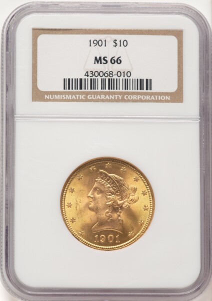 1901 $10 66 NGC