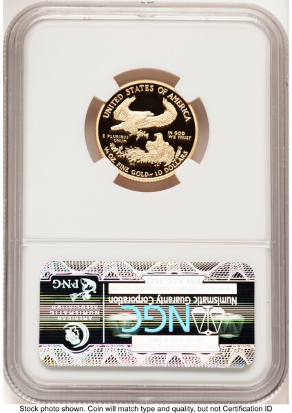 2013-W Proof Gold Eagle 1/4 oz Brown Label 70 NGC