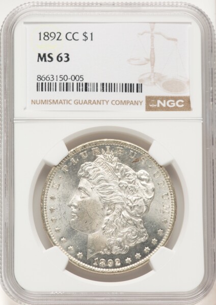 1892-CC S$1 63 NGC