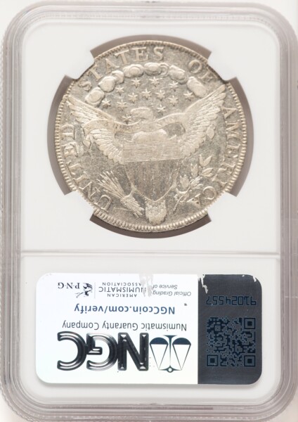 1802 S$1 Narrow Date 45 NGC