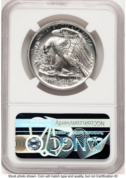 2020-W Palladium Eagle 1 oz Burnished Palladium Label 70 NGC