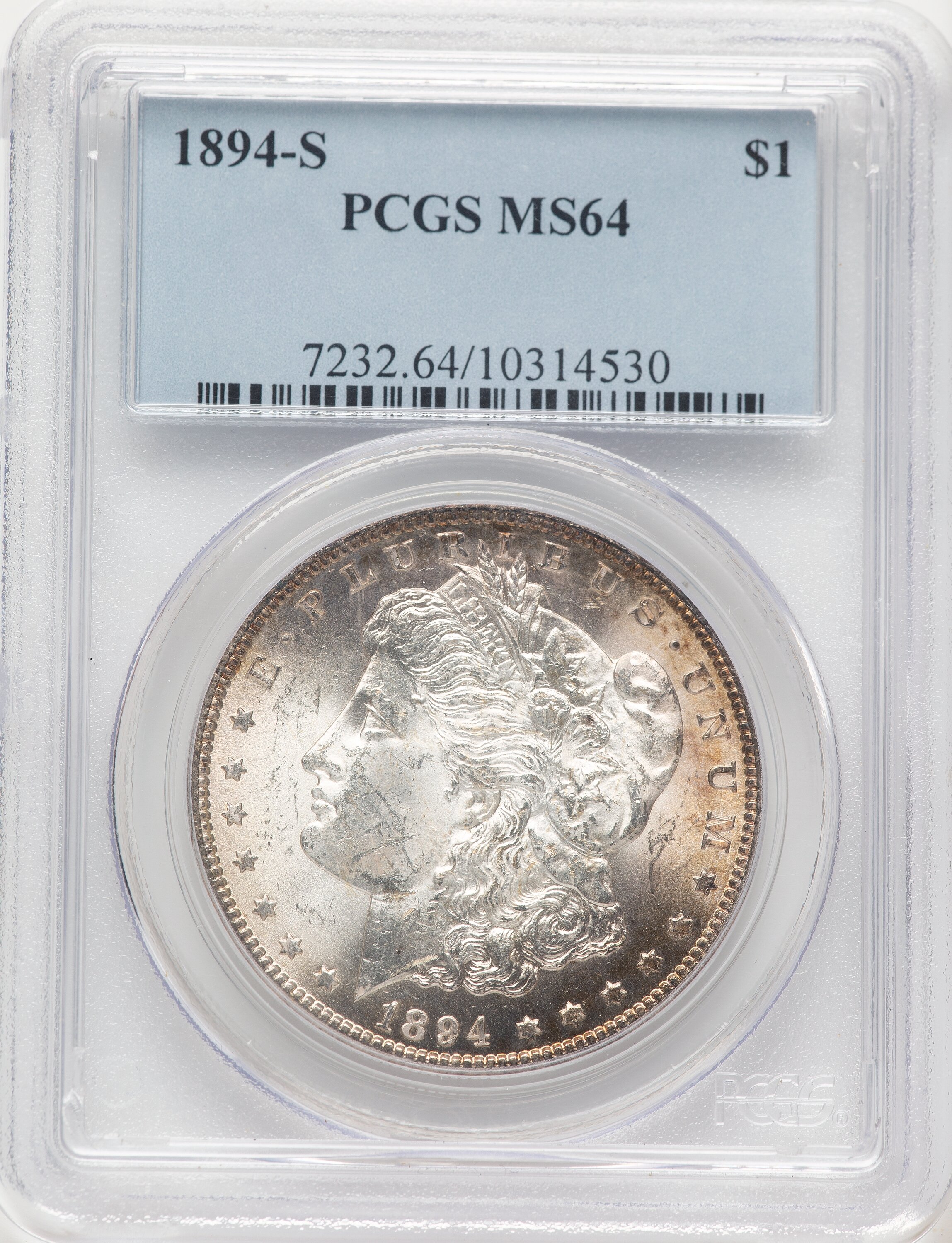 1894-S S$1 64 PCGS
