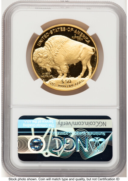 2021-W Proof Gold Buffalo 1 oz FDI 1ST 70 NGC