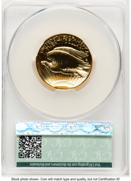 2009 G$20 Ultra High Relief, PL Non Designation 70 CACG