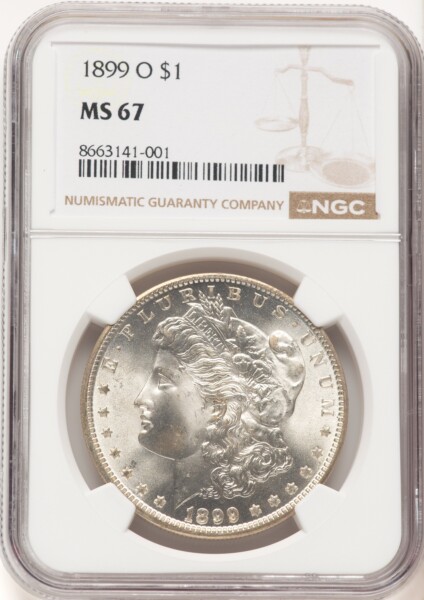 1899-O S$1 67 NGC