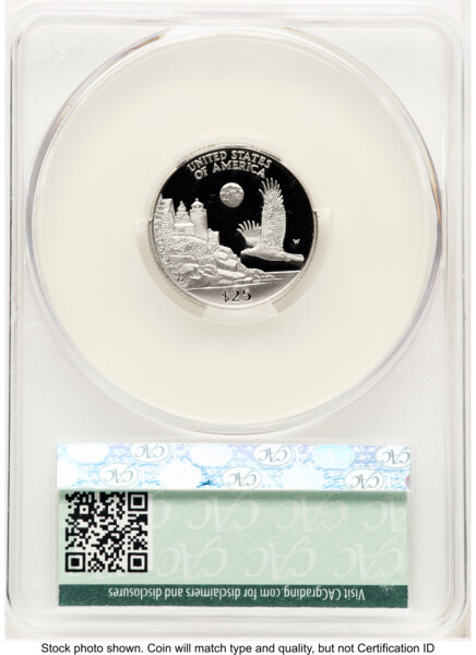 1998-W Proof Platinum Eagle 1/4 oz Non Designation 70 CACG