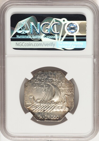 1925 Medal Norse Thick Planchet, MS 65 NGC