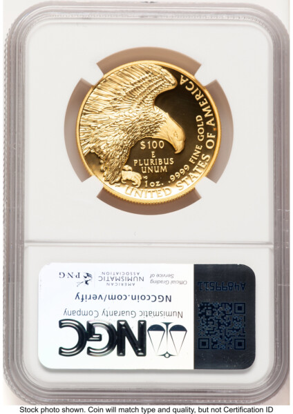 2019-W G$100 American Liberty High Relief, Enhanced, UC Red Book 70 NGC