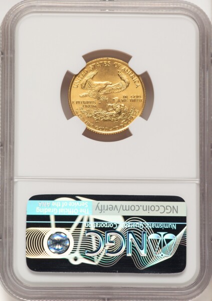 1993 $10 Quarter-Ounce Gold Eagle, MS 69 NGC