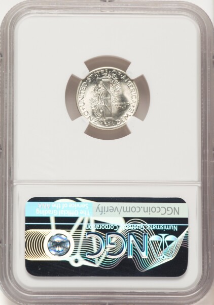 1944-S 10C, FB 68 NGC