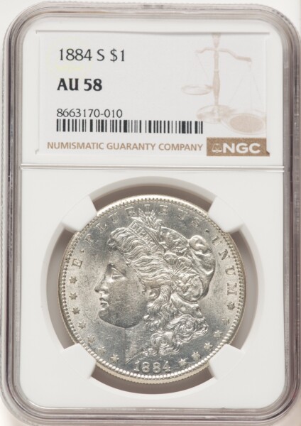 1884-S S$1 58 NGC