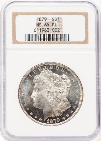1879 S$1, PL 65 NGC