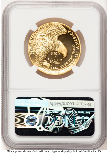 2019-W G$100 American Liberty High Relief, Enhanced, UC 2021 West Point Mint Hoard Donna Weaver 70 NGC