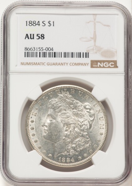 1884-S S$1 58 NGC