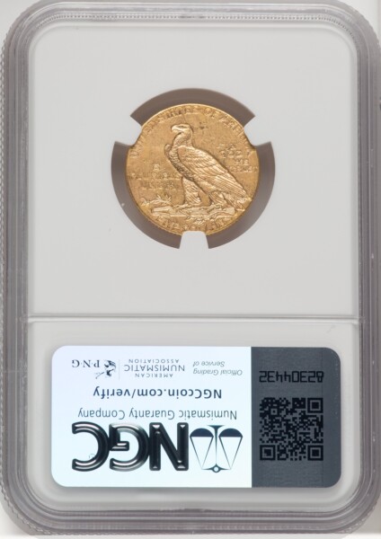 1911-D $5 58 NGC