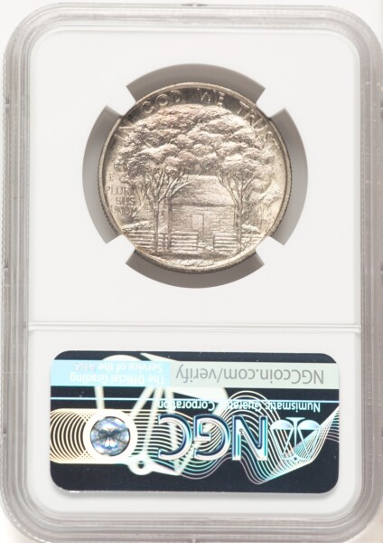 1922 50C Grant No Star, MS 67 NGC