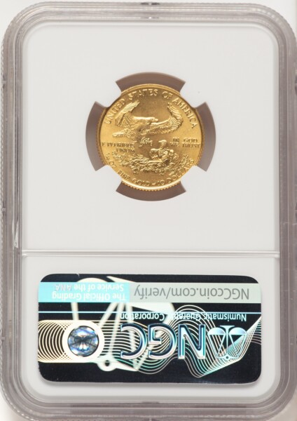 1993 $10 Quarter-Ounce Gold Eagle, MS 69 NGC