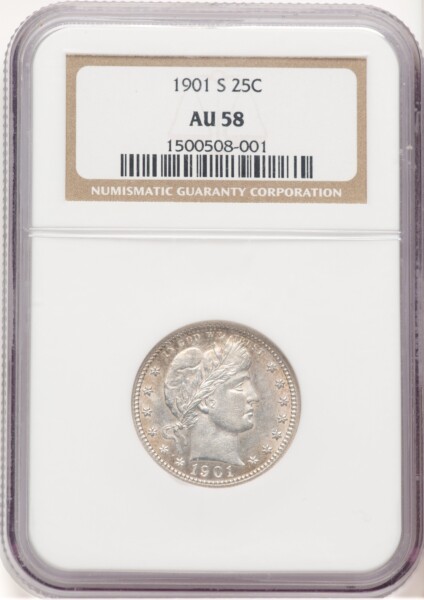 1901-S 25C 58 NGC