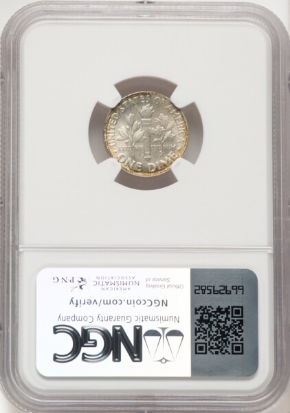 1952-D 10C, FB 68 NGC