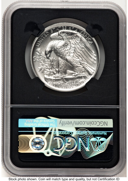 2020-W Palladium Eagle 1 oz Burnished FDI Joel Iskowitz Blk Core 70 NGC