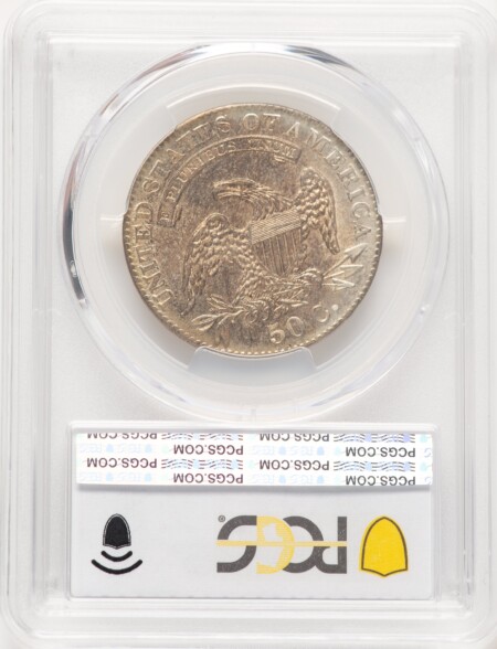 1833 50C, MS PCGS Secure 63 PCGS