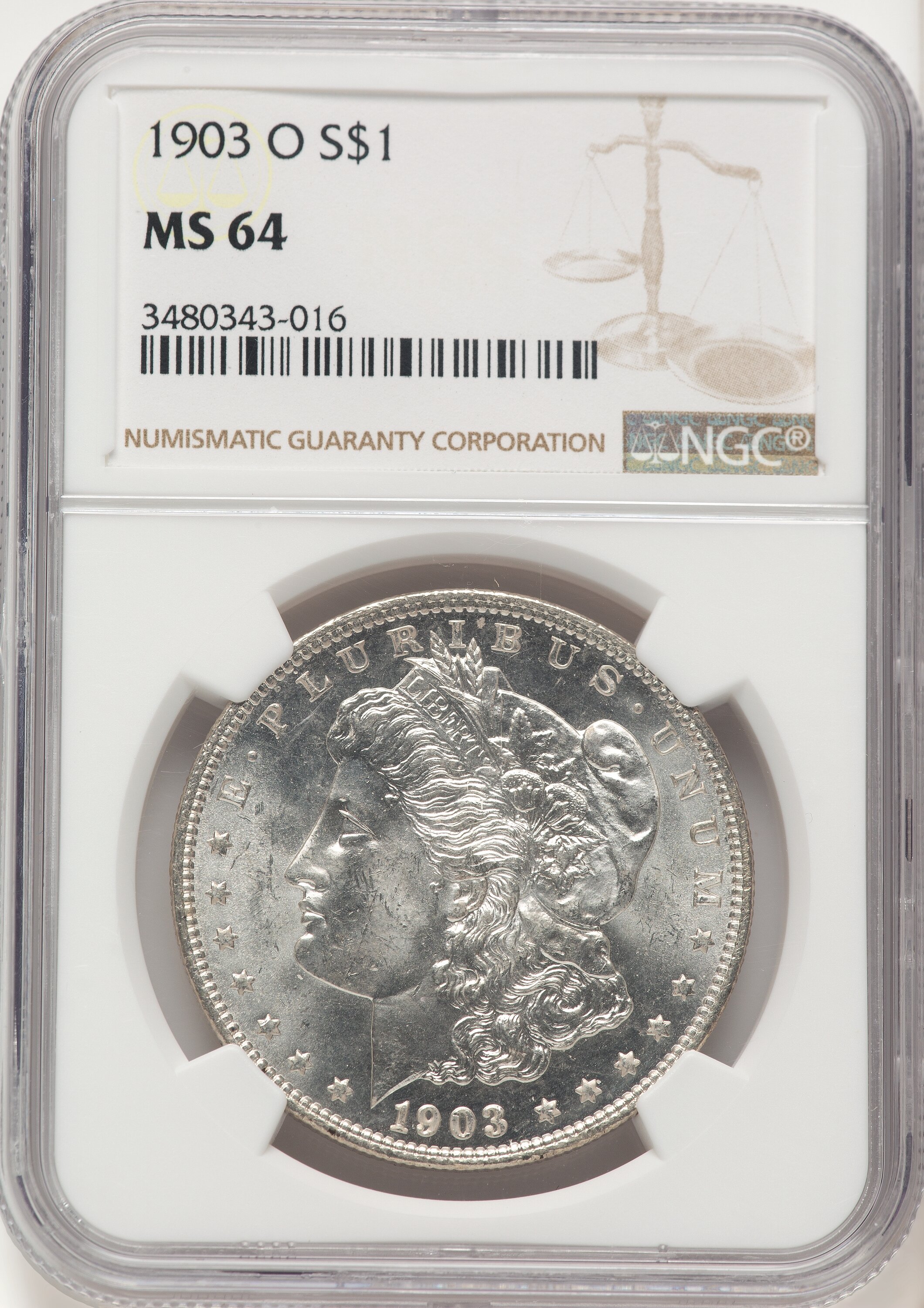 1903-O S$1 64 NGC