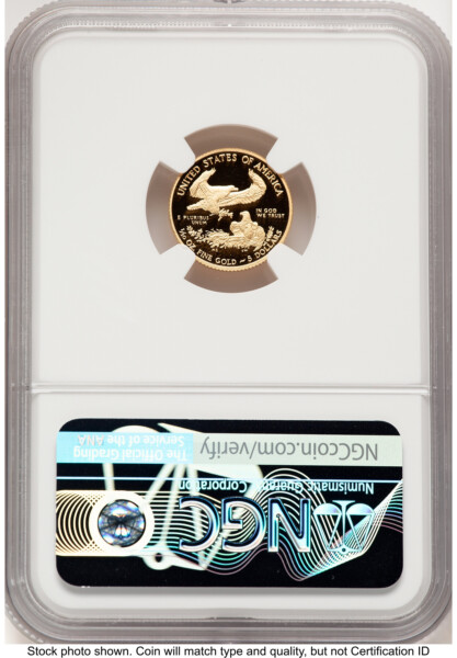 2013-W Proof Gold Eagle 1/10 oz Ed Moy 70 NGC