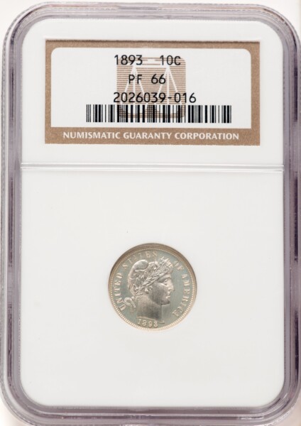 1893 10C 66 NGC