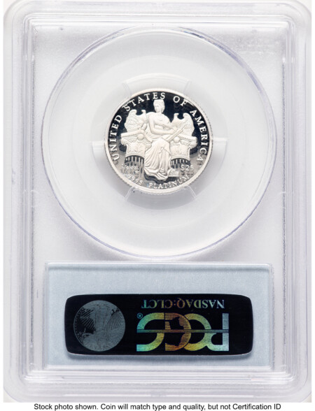 2006-W Proof Platinum Eagle 1/4 oz Blue Label 70 PCGS