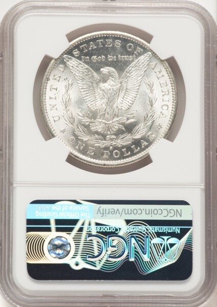1890-S S$1 NGC Plus 66 NGC
